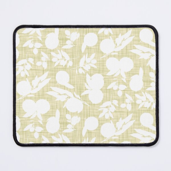 Item preview, Olives and oranges on a yellow-green linen structure designed and sold by kobyakov.