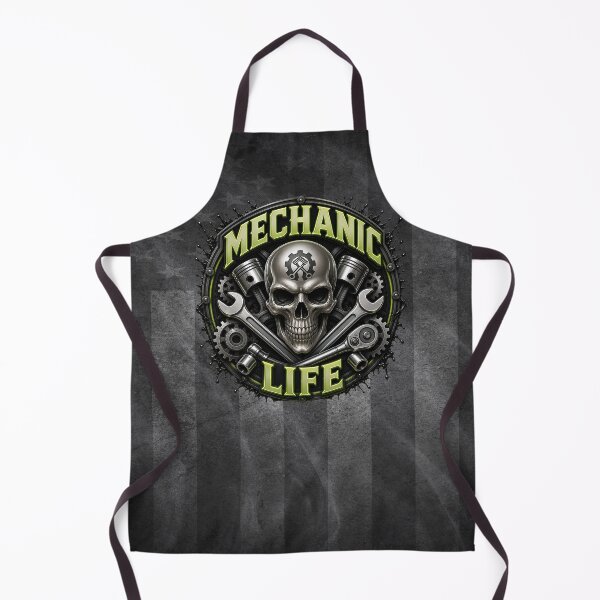 Item preview, Mechanic Life Skull Wrench Automotive Gearhead Design designed and sold by artistwill.