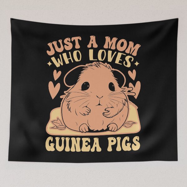 Item preview, Just A Mom Who Loves Guinea Pigs designed and sold by SiarheiYur.
