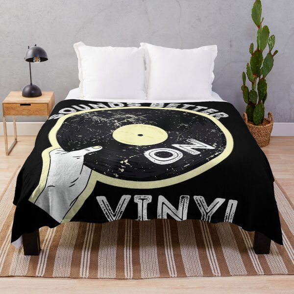 Item preview, Sounds Better On Vinyl Record Player Old School DJ Turntable designed and sold by AlanYYoder.