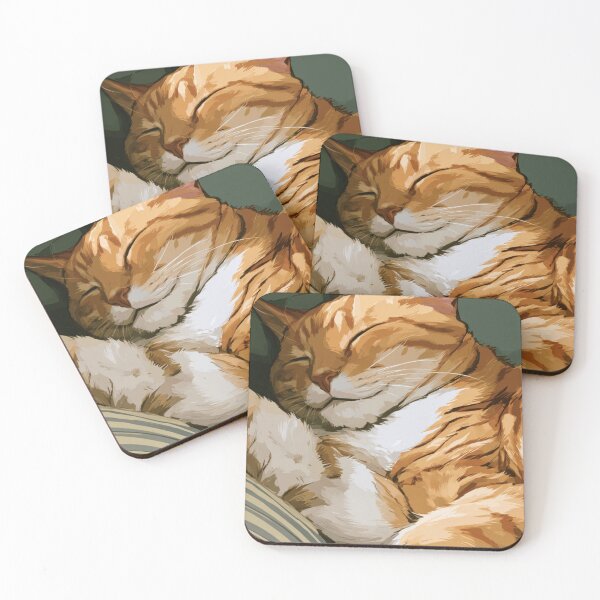 Item preview, A Sleeping Cat designed and sold by Sketch-Shack.