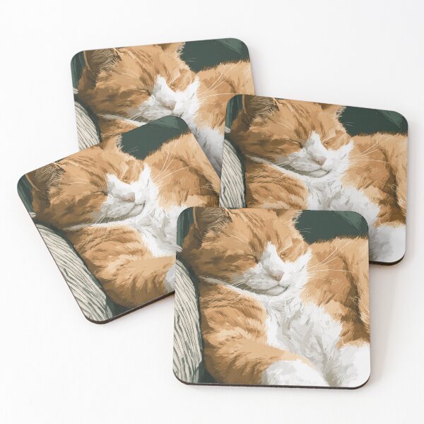 Item preview, A Sleeping Cat designed and sold by Sketch-Shack.