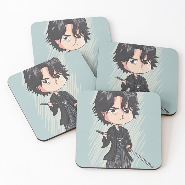 Item preview, Chibi Demon‑Slayer Samurai | Cute Sengoku Warrior Art designed and sold by MyChibiArts.