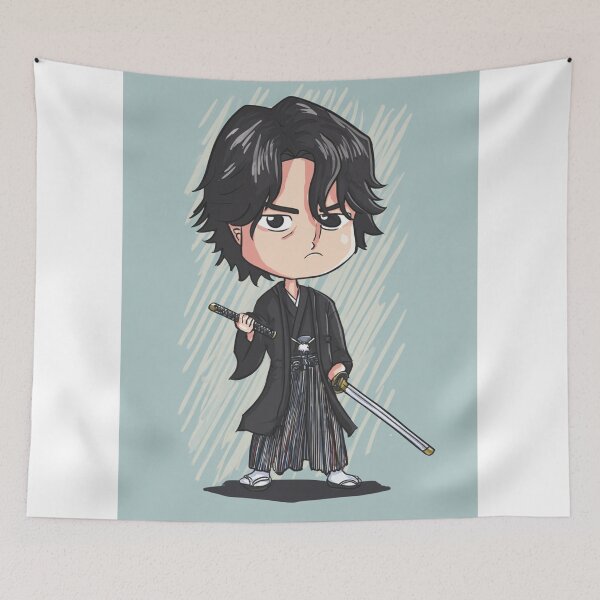 Item preview, Chibi Demon‑Slayer Samurai | Cute Sengoku Warrior Art designed and sold by MyChibiArts.