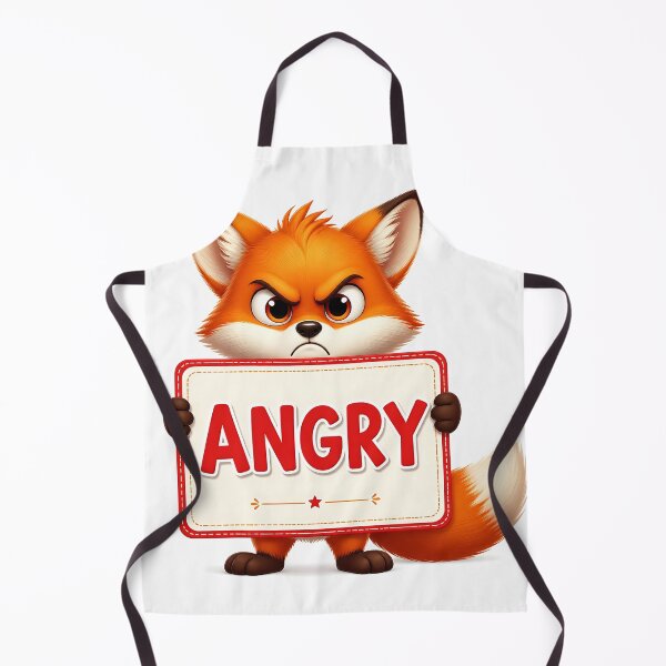 Item preview, the angry fox designed and sold by EdicionesJML.