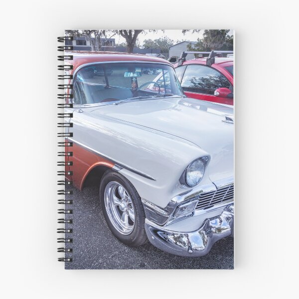 Item preview, 1956 Tan and White Chevrolet Bel Air 210 Station Wagon X220 designed and sold by RichFrancoCars.