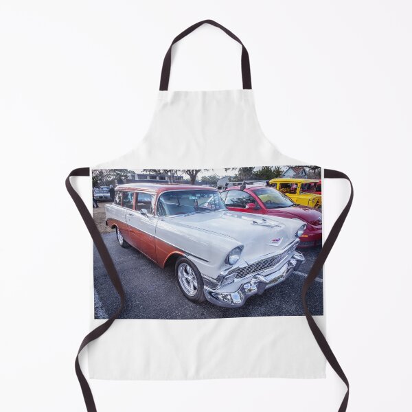 Item preview, 1956 Tan and White Chevrolet Bel Air 210 Station Wagon X220 designed and sold by RichFrancoCars.