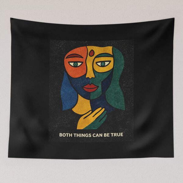 Item preview, Both Things Can Be True designed and sold by ZunZunArt.