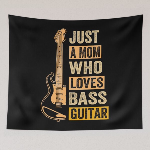 Item preview, Just A Mom Who Loves Bass Guitar designed and sold by SiarheiYur.