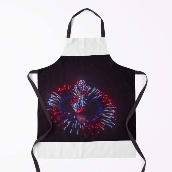 Item preview, Colorful Fireworks Display Fan Burst Over Night Sky designed and sold by Nmallia.