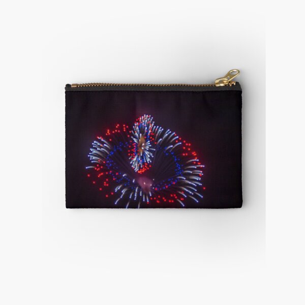 Item preview, Colorful Fireworks Display Fan Burst Over Night Sky designed and sold by Nmallia.