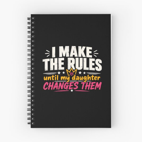 Item preview, I Make The Rules Until My Daughter Changes Them - Funny Parent Life designed and sold by Abirtom.