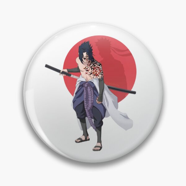 Item preview, The Cursed Mark Sasuke Red Sun Art designed and sold by Snowdog-Art.