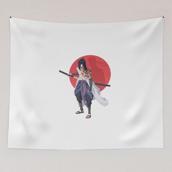 Item preview, The Cursed Mark Sasuke Red Sun Art designed and sold by Snowdog-Art.