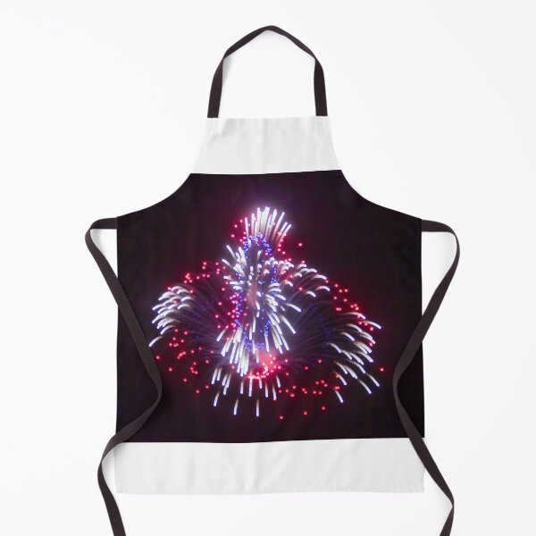 Item preview, Colorful Fireworks Display Fan Burst Over Night Sky designed and sold by Nmallia.