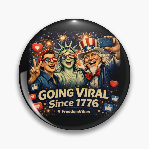 Item preview, Going Viral Since 1776 Design designed and sold by FREENATION2026.