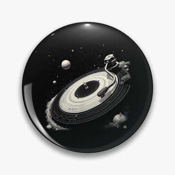 Item preview, Space DJ Shirts for Men Solar System Vinyl Record Turntable designed and sold by AlanYYoder.