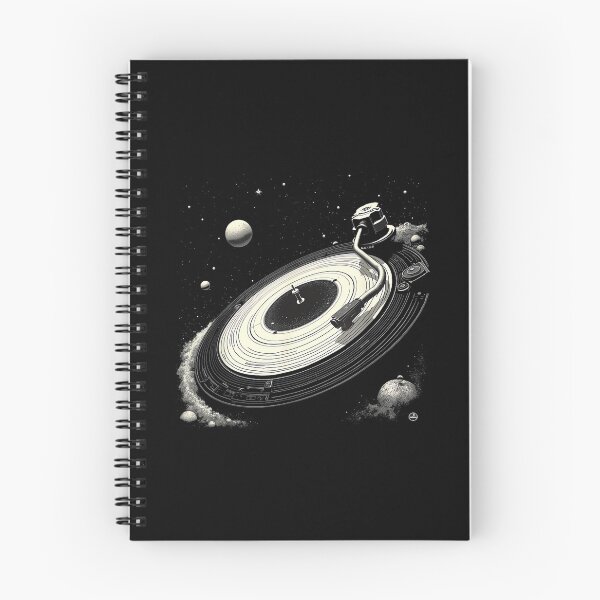 Item preview, Space DJ Shirts for Men Solar System Vinyl Record Turntable designed and sold by AlanYYoder.