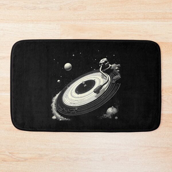 Item preview, Space DJ Shirts for Men Solar System Vinyl Record Turntable designed and sold by AlanYYoder.