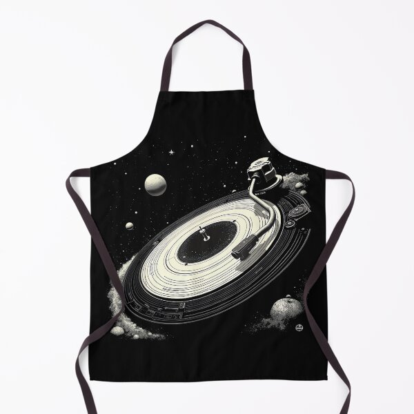 Item preview, Space DJ Shirts for Men Solar System Vinyl Record Turntable designed and sold by AlanYYoder.
