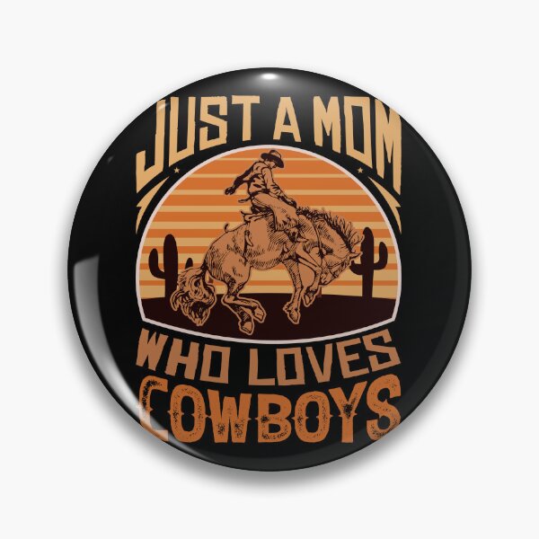 Item preview, Just A Mom Who Loves Cowboys designed and sold by SiarheiYur.