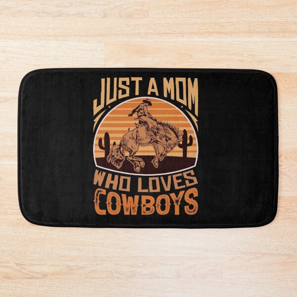 Item preview, Just A Mom Who Loves Cowboys designed and sold by SiarheiYur.