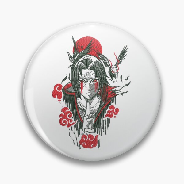 Item preview, The Crow Master Itachi Red Sun Art designed and sold by Snowdog-Art.