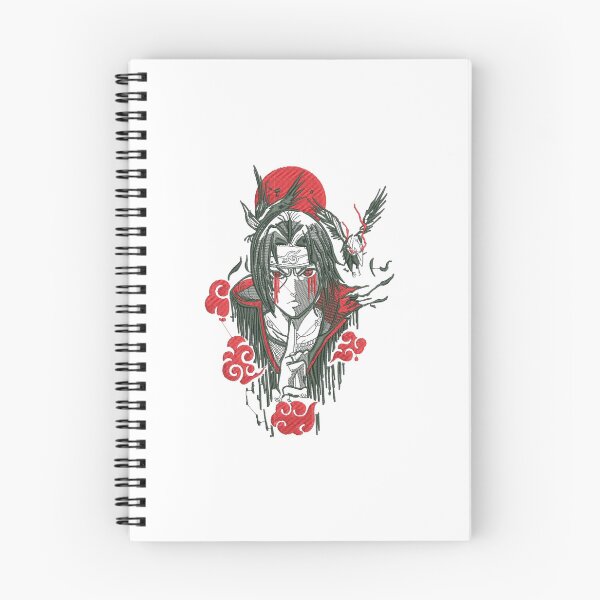 Item preview, The Crow Master Itachi Red Sun Art designed and sold by Snowdog-Art.