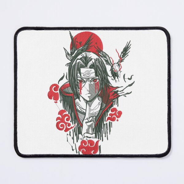 Item preview, The Crow Master Itachi Red Sun Art designed and sold by Snowdog-Art.