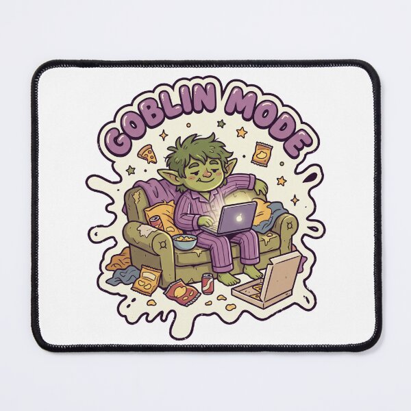 Item preview, Goblin Mode Shirt, Funny Lazy Day Tee, Relatable Meme Gift designed and sold by wecrea.