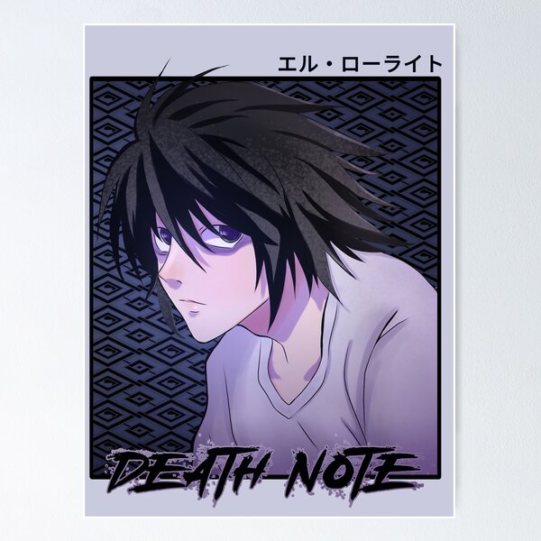 Death Note L Posters for Sale | Redbubble