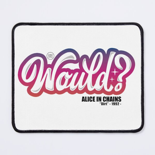 Item preview, Alice in Chains Would? Urban Lettering - Grunge 90s Aesthetic designed and sold by Crazy Mary Clothes.