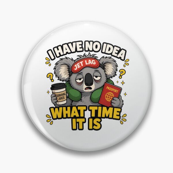 Item preview, Frequent Flyer Gift Jet Lag Koala designed and sold by Gentlestate.