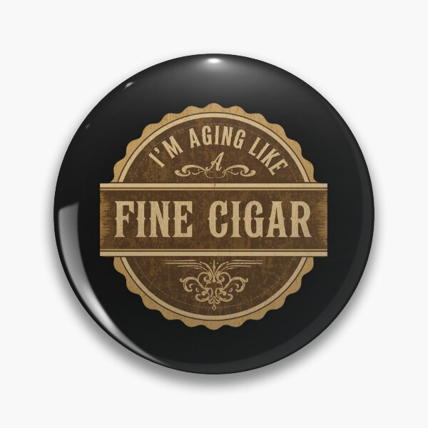 Item preview, Aging Like a Fine Cigar Funny Vintage Humor designed and sold by Rafael Bee.