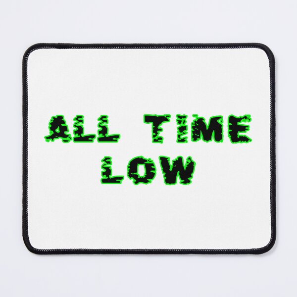 Item preview, All Time Low Green Glitch Text Aesthetic designed and sold by PixelParinda.