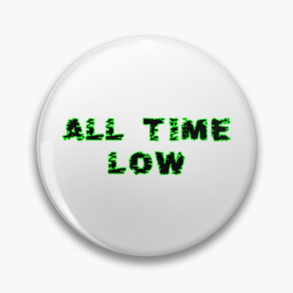 Item preview, All Time Low Green Glitch Text Aesthetic designed and sold by PixelParinda.