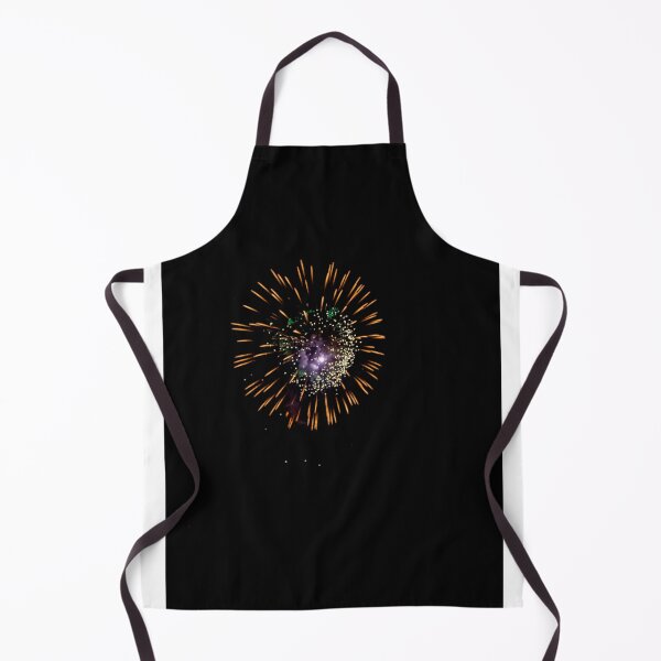 Item preview, Colorful Fireworks Display Fan Burst Over Night Sky designed and sold by Nmallia.