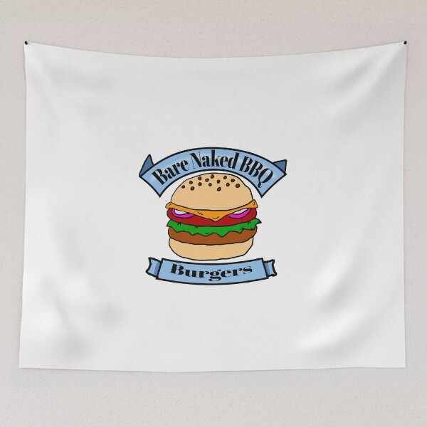 Item preview, Bare Naked BBQ Burgers designed and sold by Eric-A-Allen.