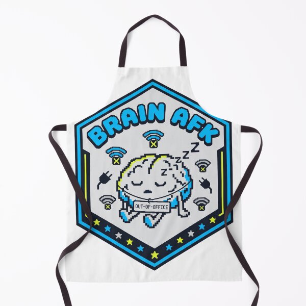 Item preview, Brain AFK Shirt, Funny Gamer Tee, Relatable Meme Gift designed and sold by wecrea.