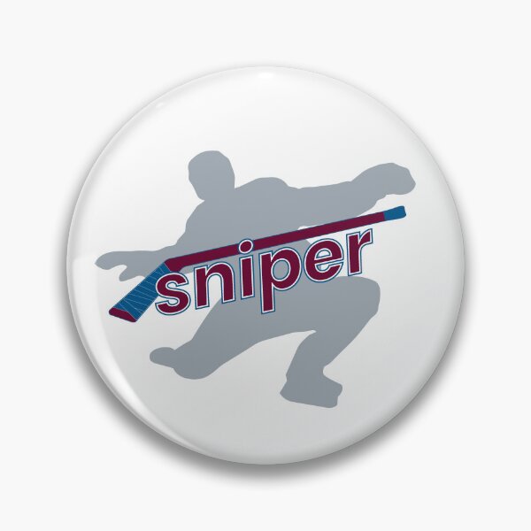 Item preview, Sniper in Colorado Avalanche colors. designed and sold by Hattrixz.
