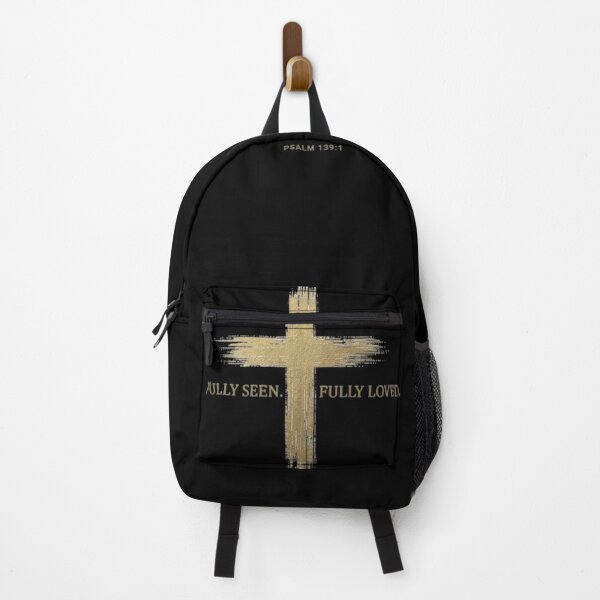 Item preview, KNOWN | Christian Faith Psalm 139:1 | Fully Seen Fully Loved Jesus Cross Design designed and sold by whatsthatdesign.
