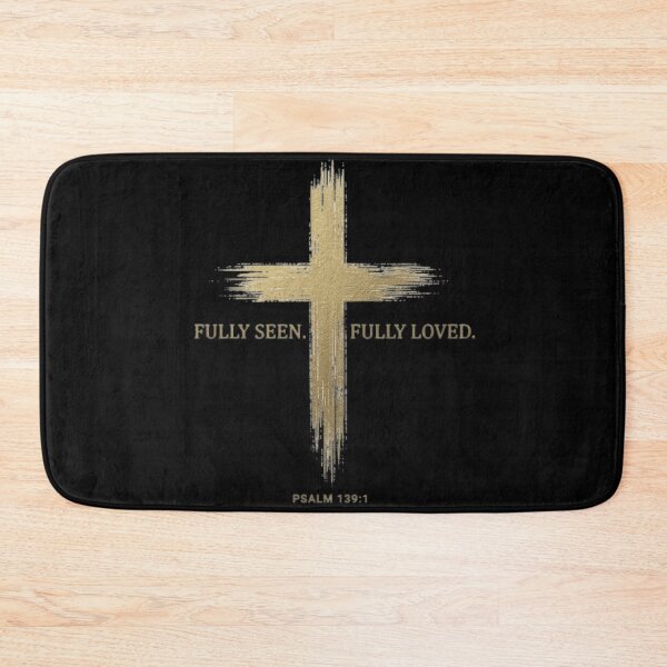 Item preview, KNOWN | Christian Faith Psalm 139:1 | Fully Seen Fully Loved Jesus Cross Design designed and sold by whatsthatdesign.