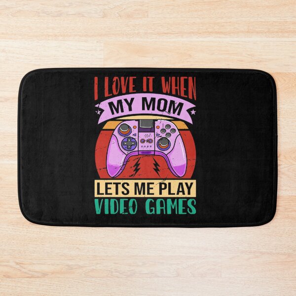 Item preview, Mom Lets Me Play Video Games designed and sold by SiarheiYur.