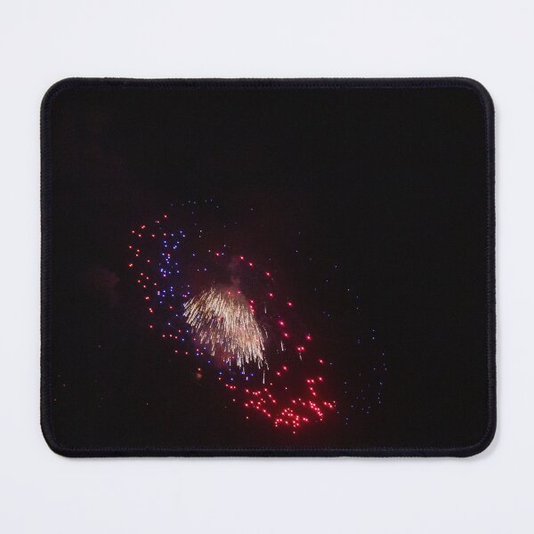 Item preview, Colorful Fireworks Display Fan Burst Over Night Sky designed and sold by Nmallia.