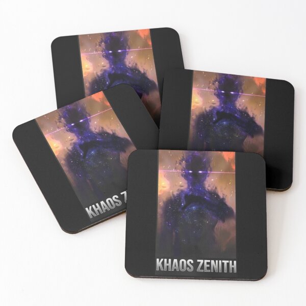 Item preview, Khaos Zenith Cosmic Void Entity | Nebula Silhouette with Glowing Eyes T-Shirt designed and sold by The imaginary unit..