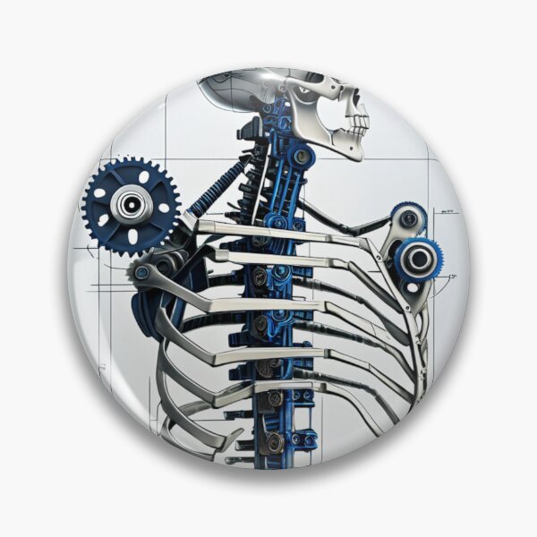Item preview, Industrial Goth Design: Skull & Bones designed and sold by Comic Superheroes.