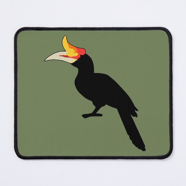 Item preview, Rhinoceros Hornbill outline designed and sold by taylorrowan.