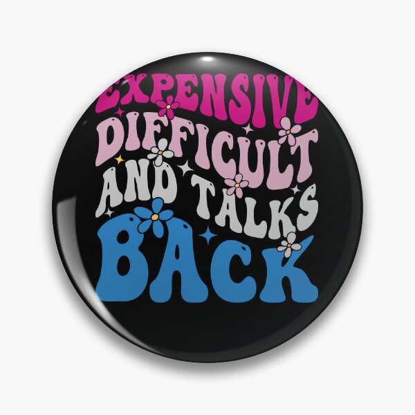 Item preview, Expensive Difficult Talks Back designed and sold by SiarheiYur.