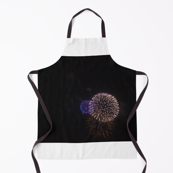 Item preview, Colorful Fireworks Display Fan Burst Over Night Sky designed and sold by Nmallia.