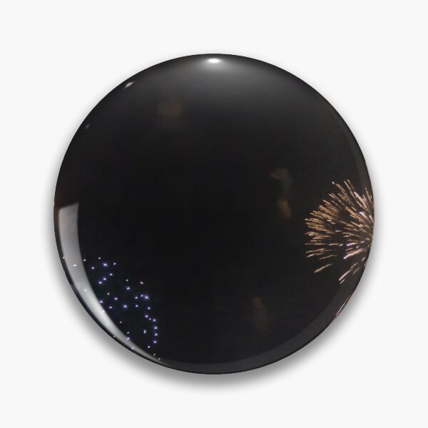 Item preview, Colorful Fireworks Display Fan Burst Over Night Sky designed and sold by Nmallia.